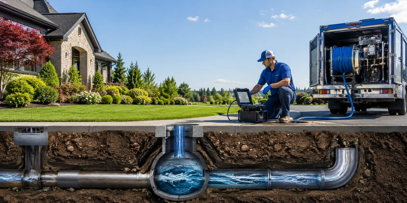 Drainage restoration information for Hopwood, PA
